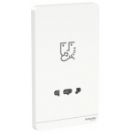 Schneider Electric 施耐德電氣 AvatarOn 鬚刨插座 115V/240V (搪瓷白) (E83T727V_WE_C5)